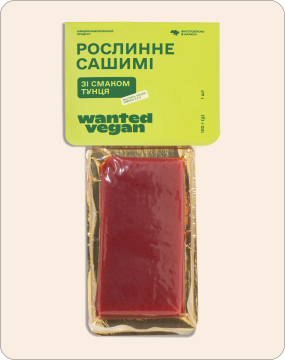 Wanted Vegan Сашимі зі смаком тунця (200 гр.)