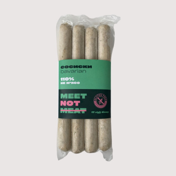 Meet not Meat сосиски баварські (1 кг.) HoReCa
